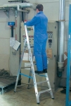 KRAUSE drabina aluminiowa wolnostojąca STABILO 4 stopnie