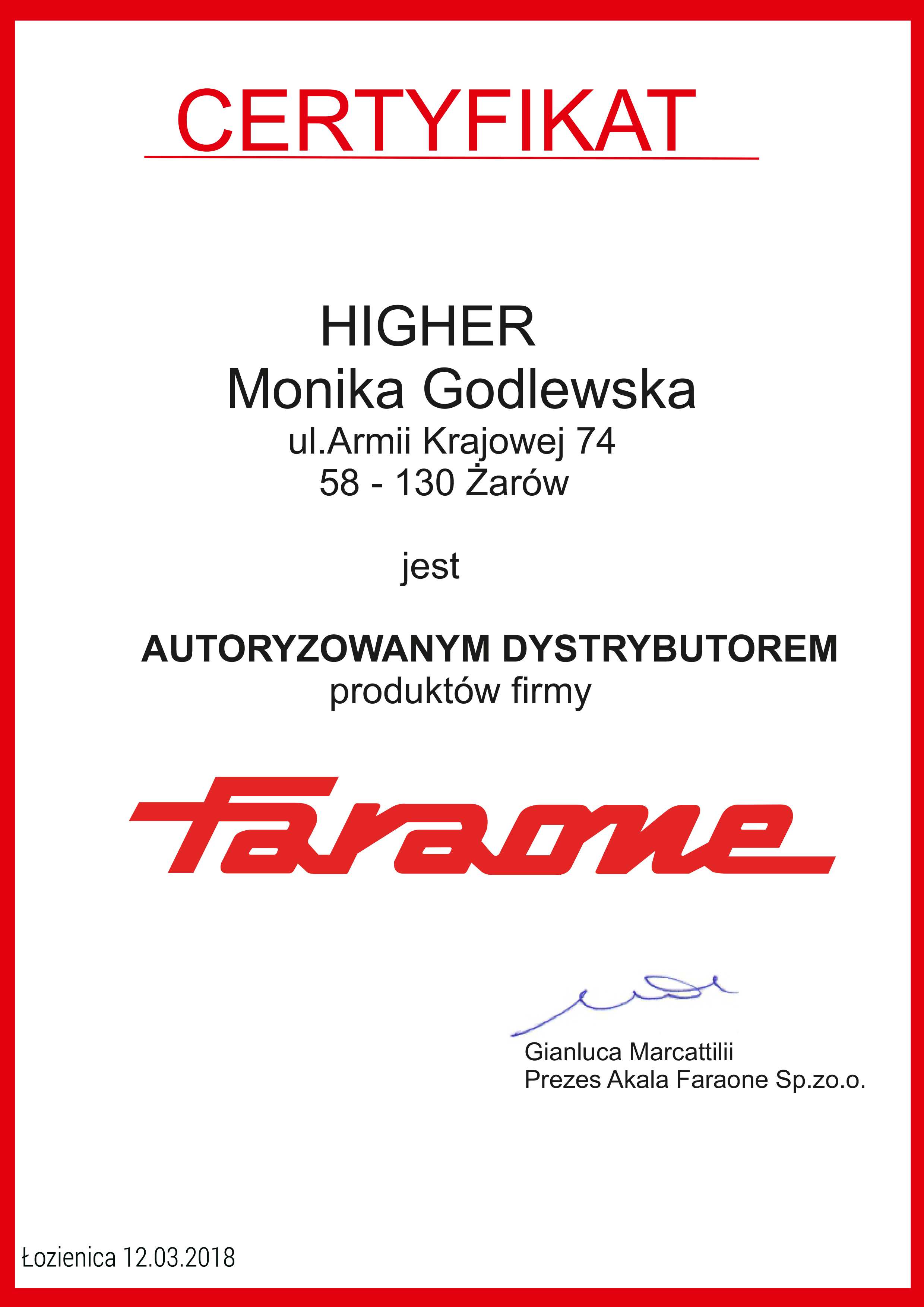 FARAONE - zawsze o krok do przodu