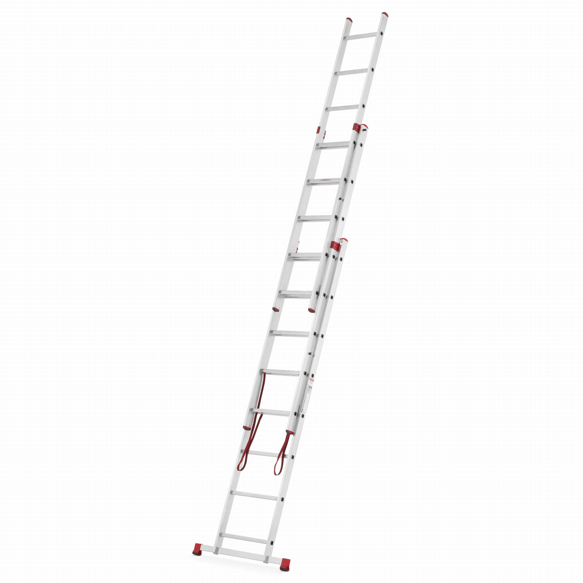 Drabina aluminiowa uniwersalna 3x8 HIGHER Professional na schody - 5,63 m