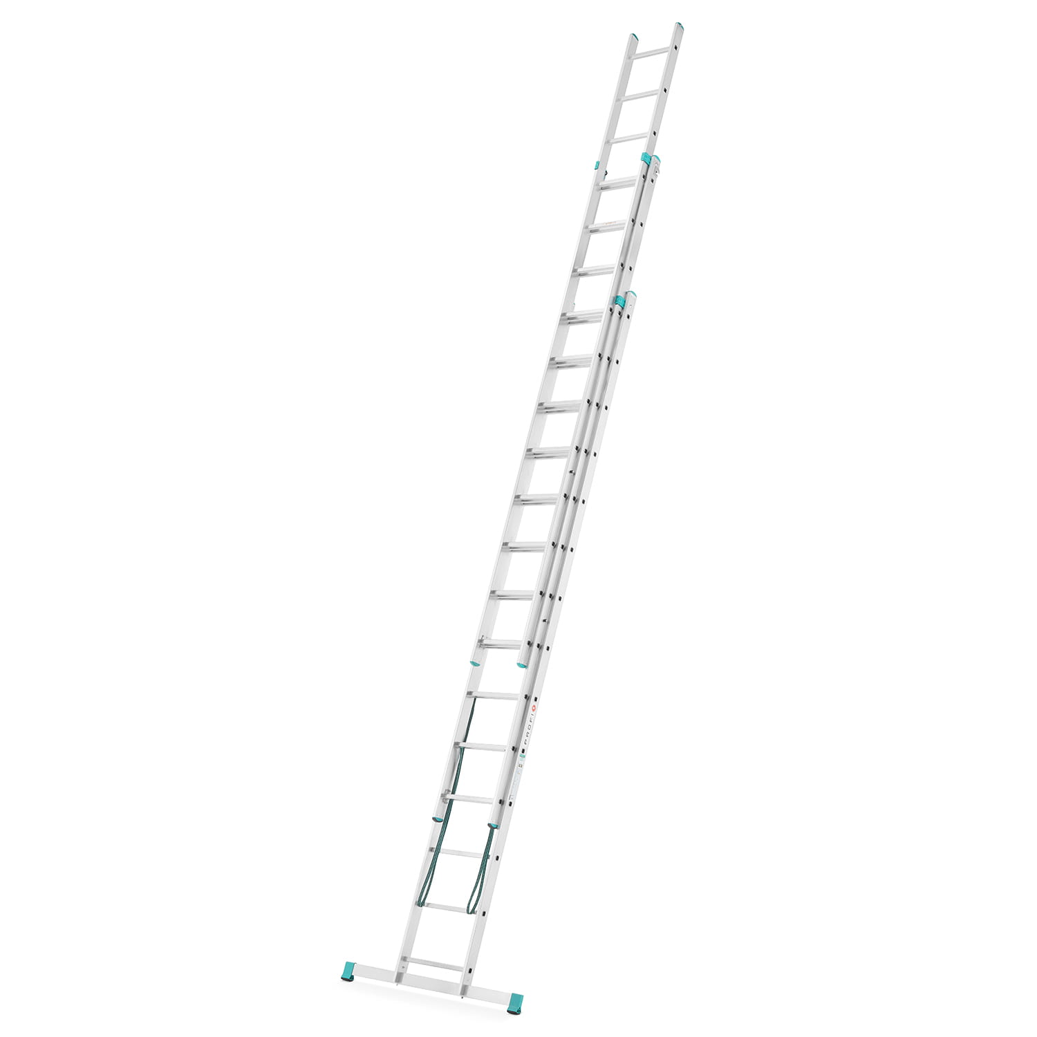 Drabina aluminiowa 3x14 wielofunkcyjna MOCNA 9,09 m uniwersalna udźwig 150kg