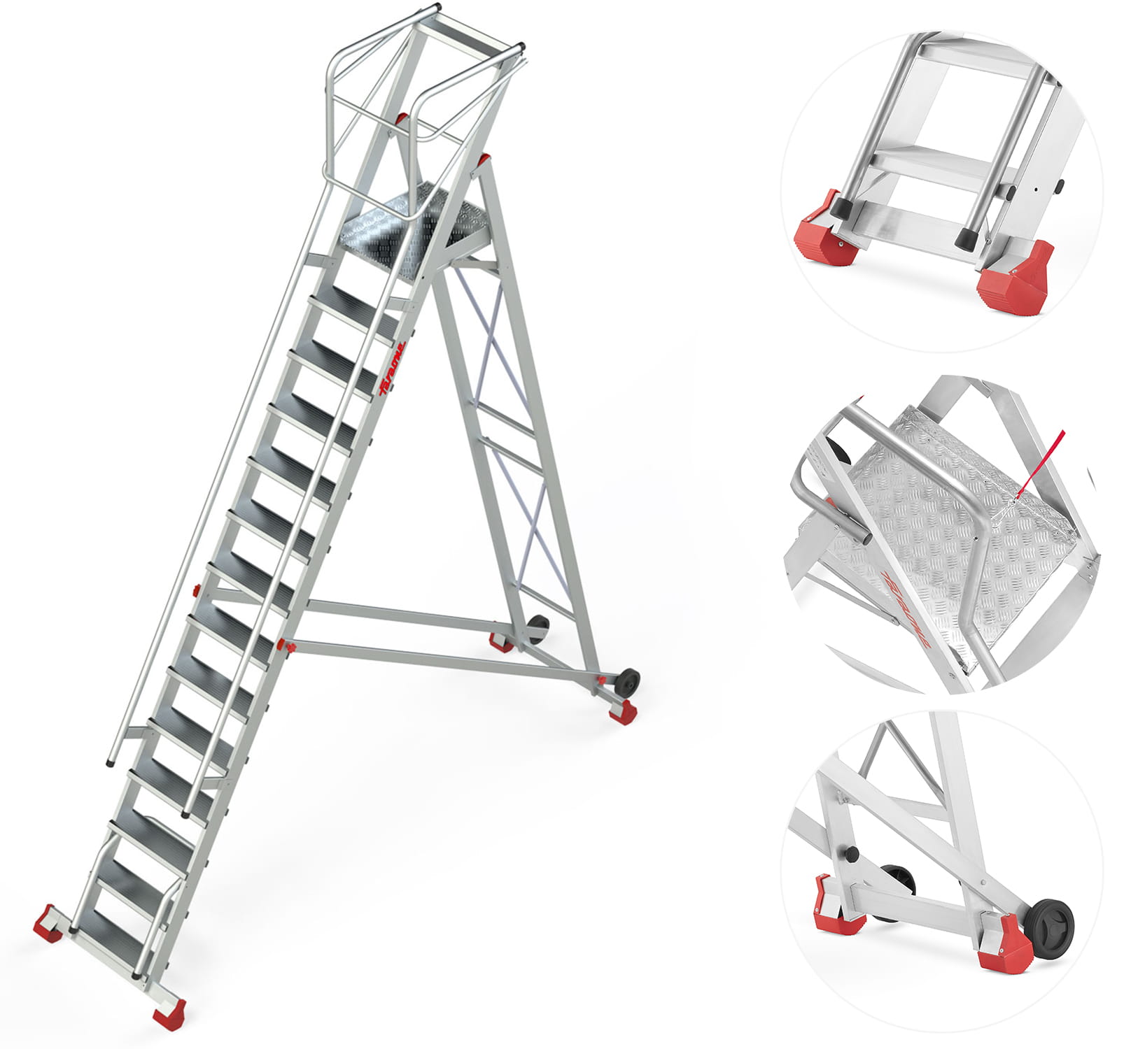 Drabina magazynowa FARAONE SMT 400