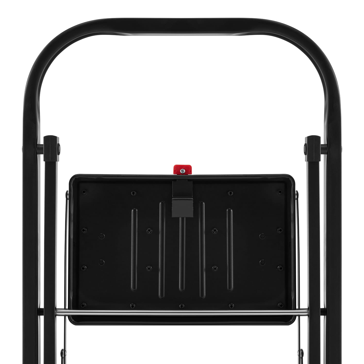 Drabina domowa stalowa składana schodki domowe HIGHER 3 stopnie kolor czarny