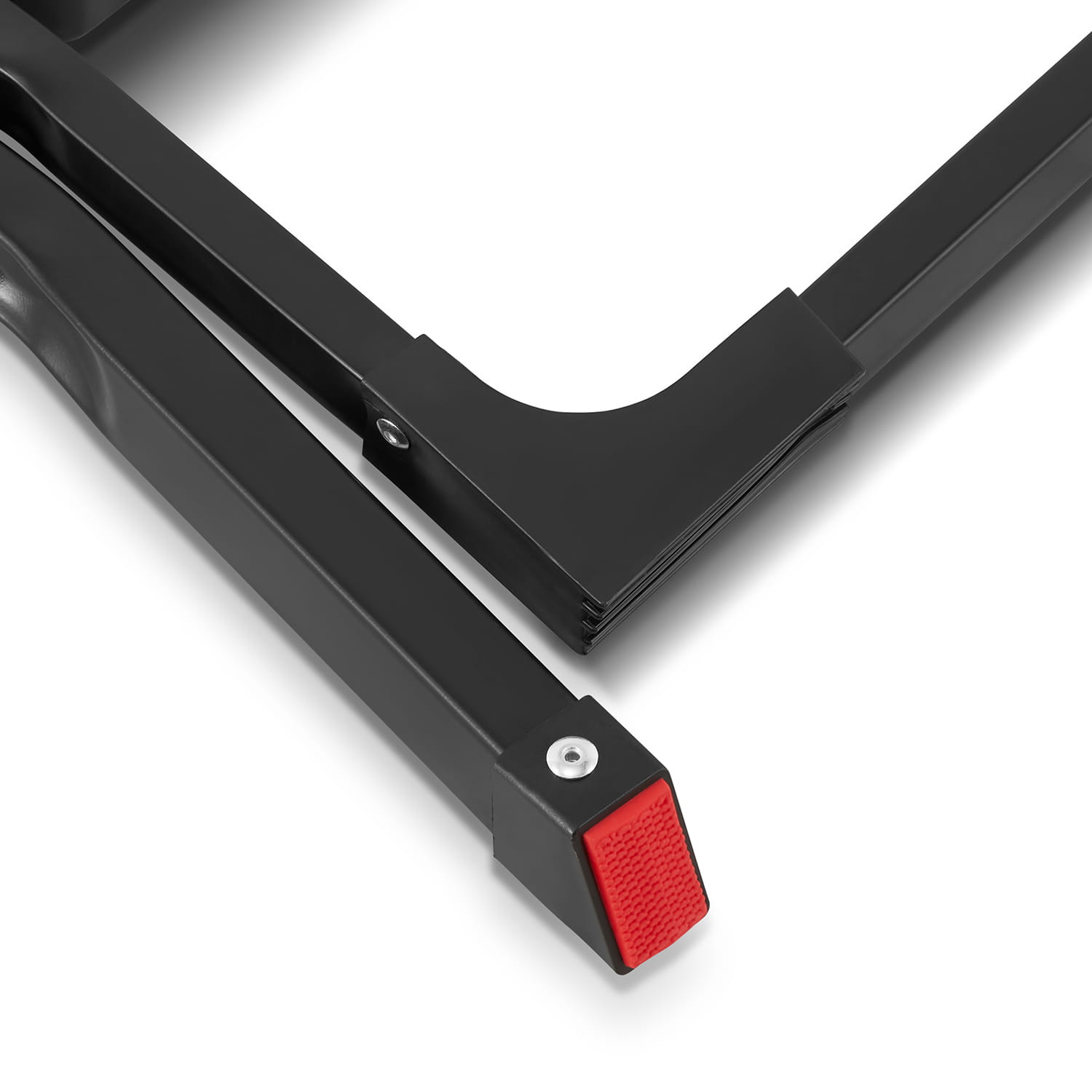 Drabina domowa stalowa składana schodki domowe HIGHER 3 stopnie kolor czarny