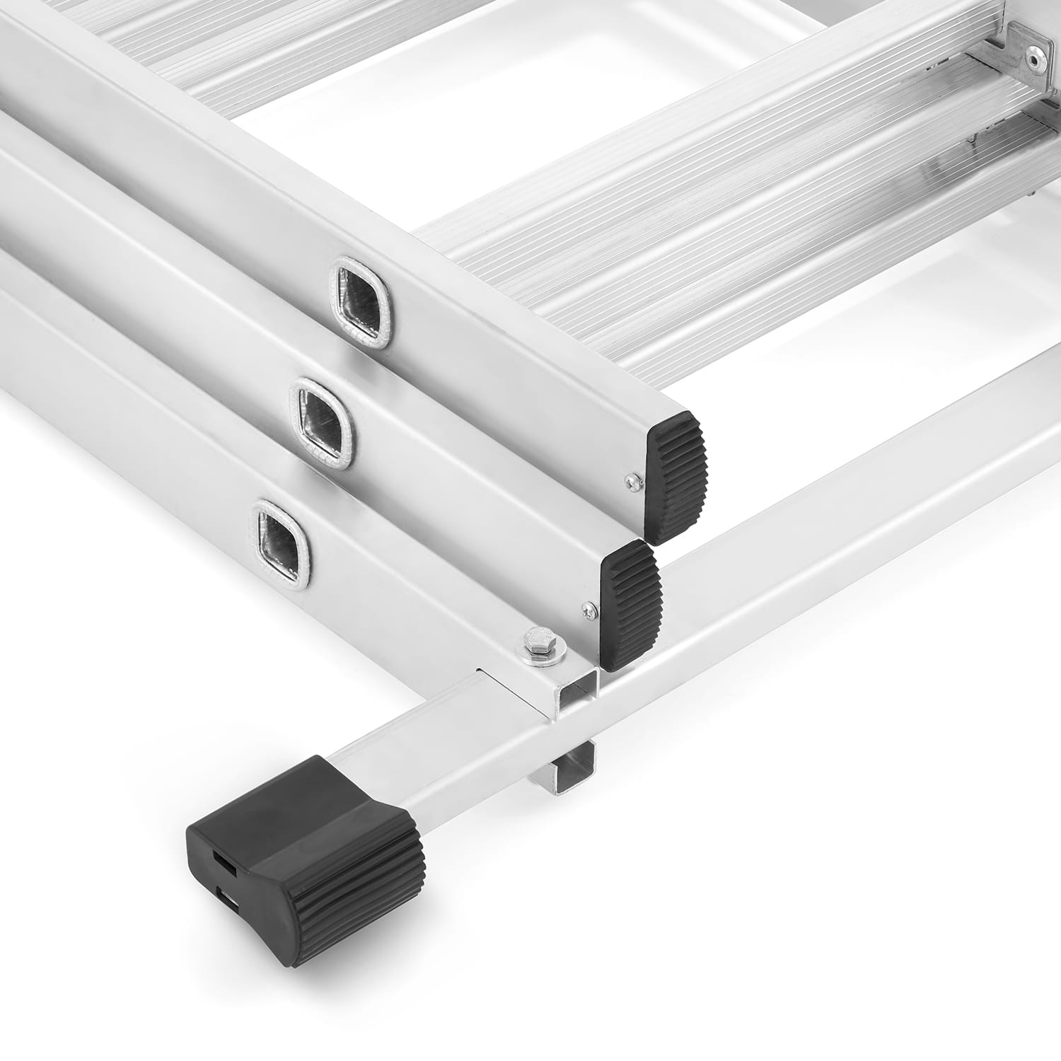 Drabina aluminiowa wielofunkcyjna z opcją ustawienia na schodach HIGHER 3x7 6307 8.jpg
