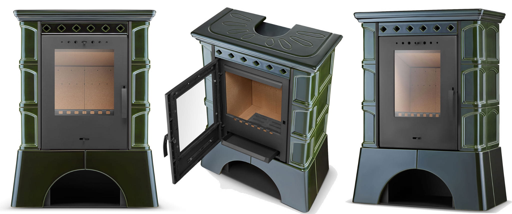 Piec kaflowy ATOL OLIVE