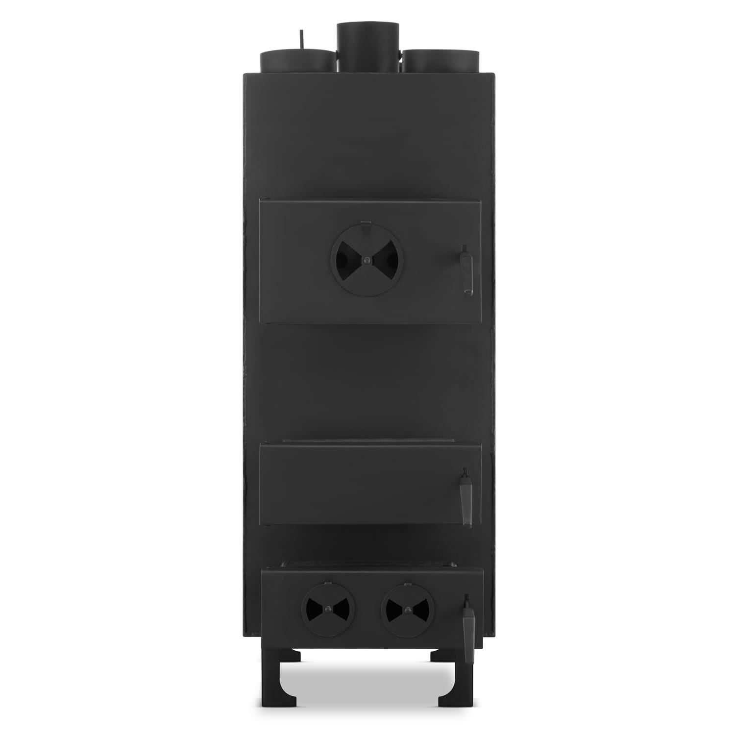 Piec nadmuchowy PN3 z nadmuchem dmuchawa HIGHER o mocy 25 kW