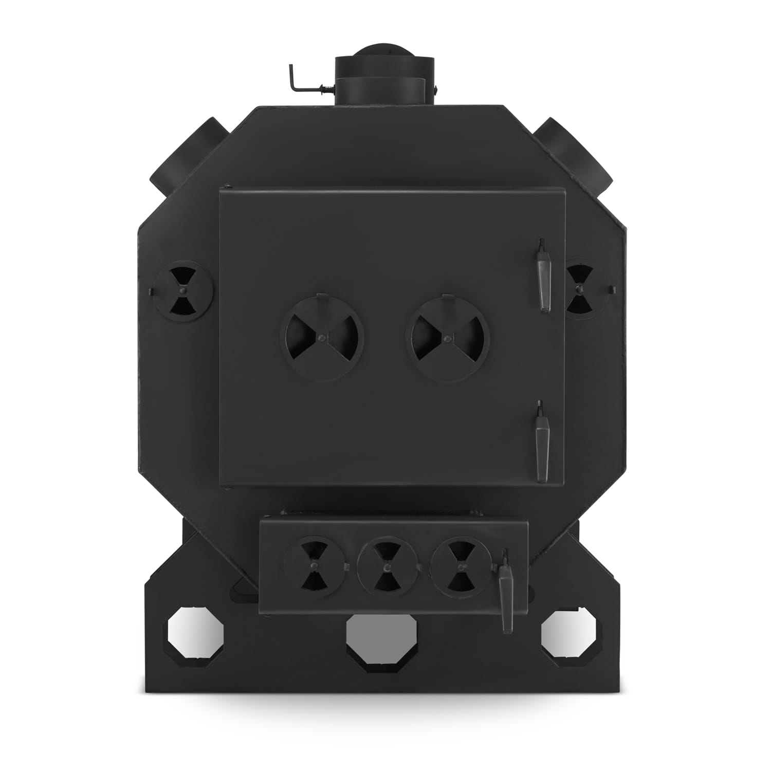 Piec nadmuchowy z nadmuchem dmuchawa OKTAGON o mocy 45 kW