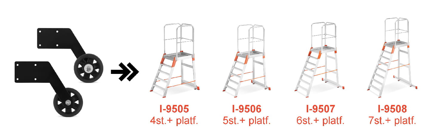 Drabina magazynowa - mostek jednostronny ALOSS - 21.jpg