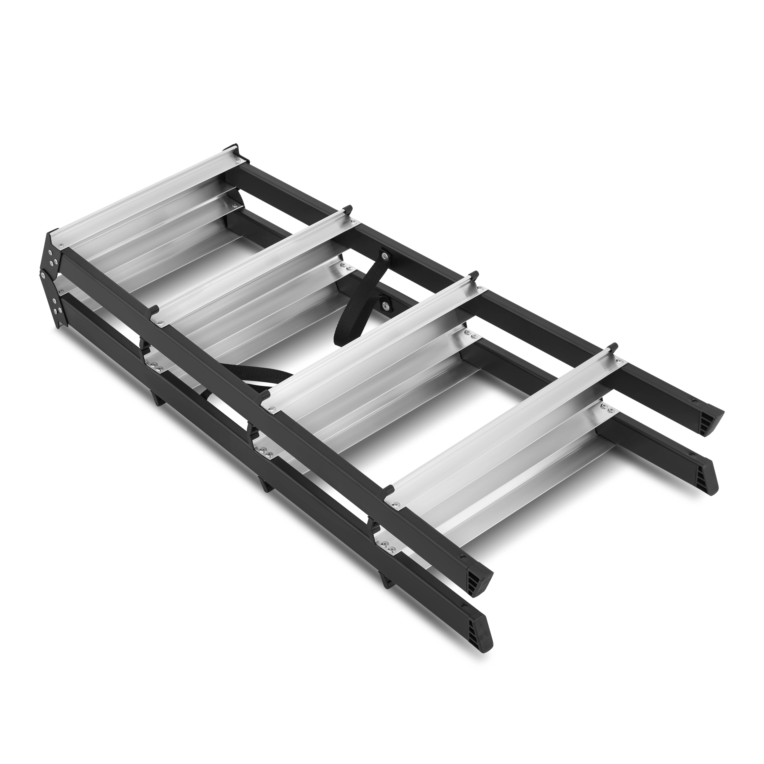 Drabina domowa stalowa dwustronna składana HIGHER 2x4 stopnie 150kg