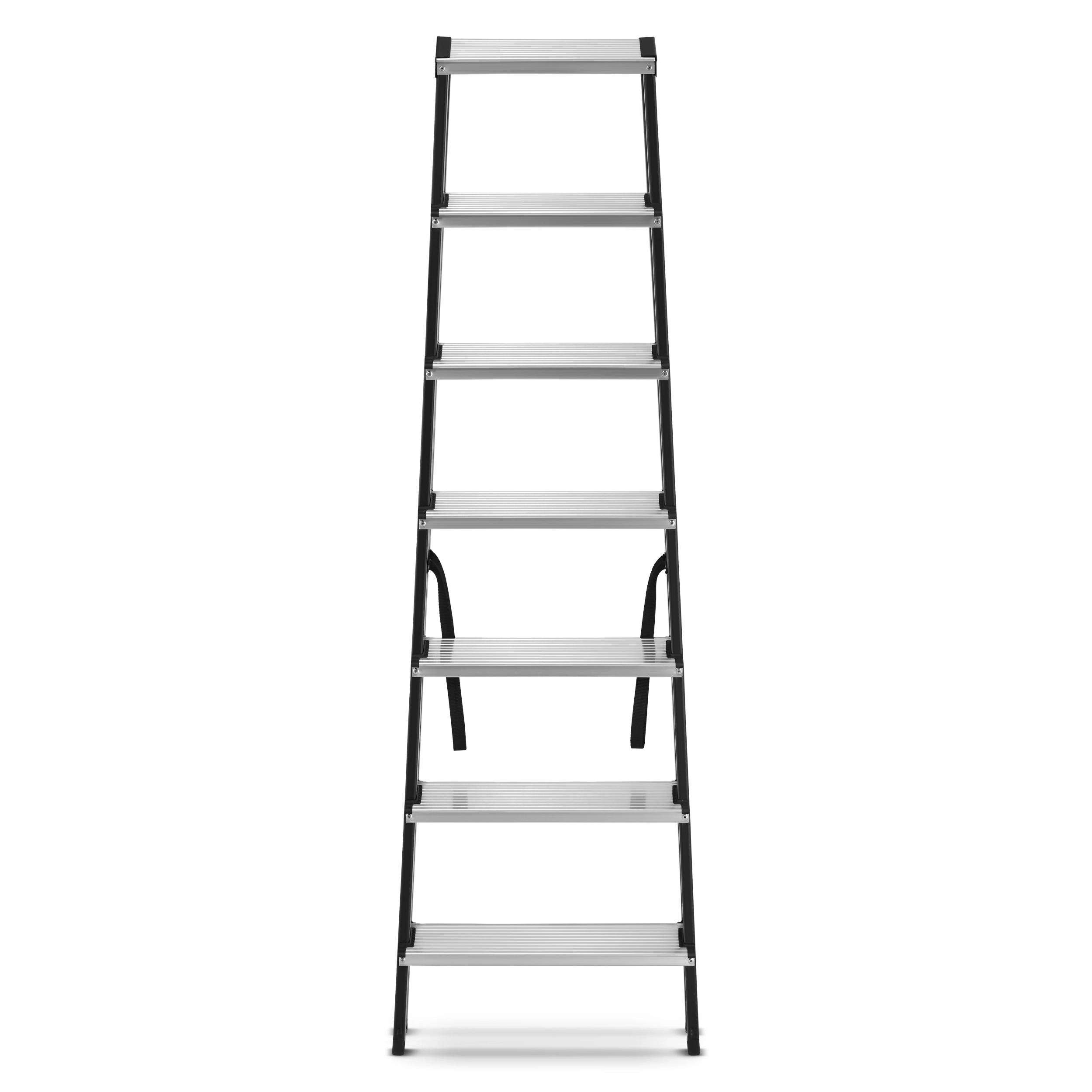 Drabina domowa stalowa dwustronna składana HIGHER 2x7 stopnie 150kg