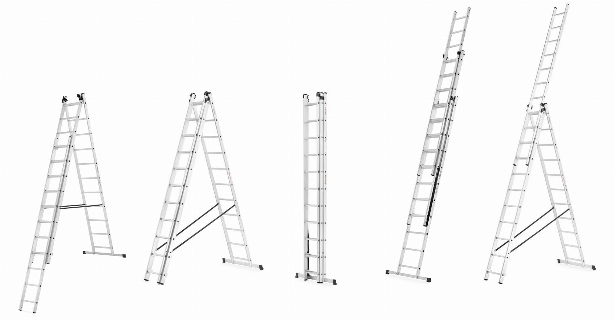 Drabina aluminiowa 3x11 HIGHER