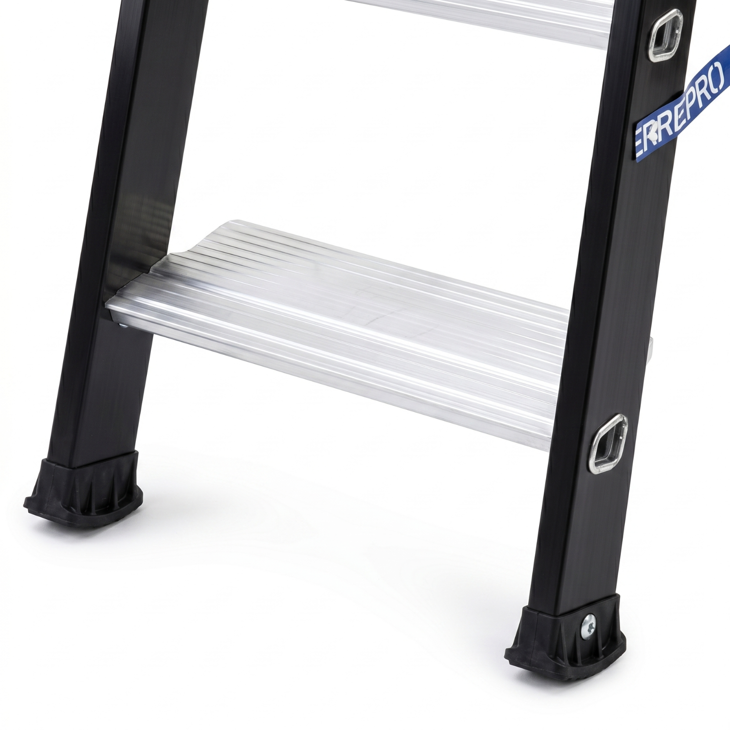 Drabina aluminiowa jednostronna GIERRE 6 stopni podest 150 kg 3,35 m
