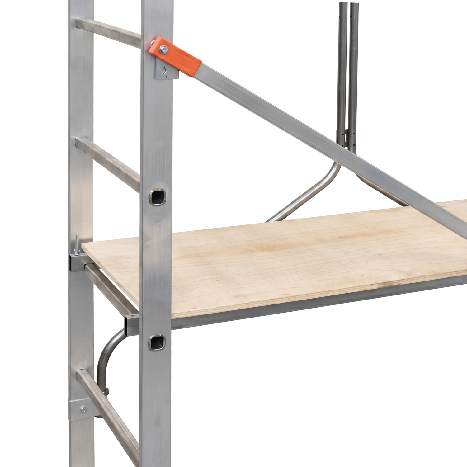 Rusztowanie aluminiowe jezdne GIERRE G-FX001FL 2,91 m składane hamulec 150 kg