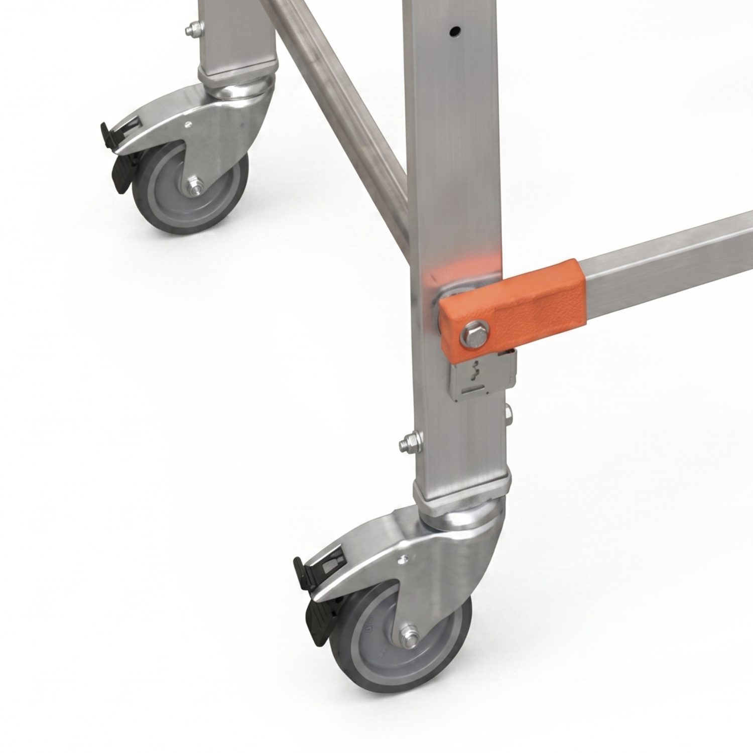 Rusztowanie aluminiowe jezdne GIERRE G-FX001FL 2,91 m składane hamulec 150 kg