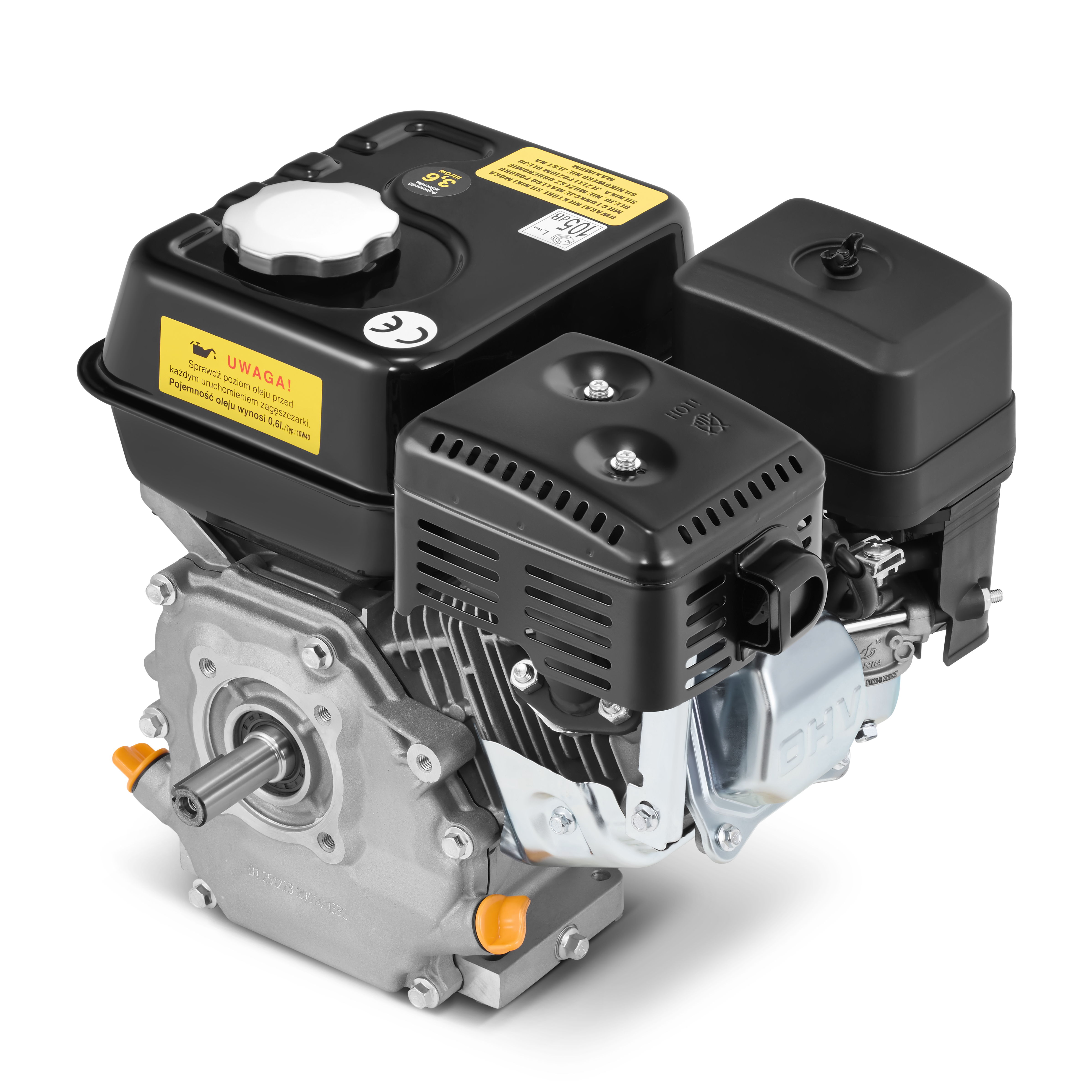 Silnik LONCIN G200F spalinowy benzynowy 6,5 KM wał 20 mm 196 cc