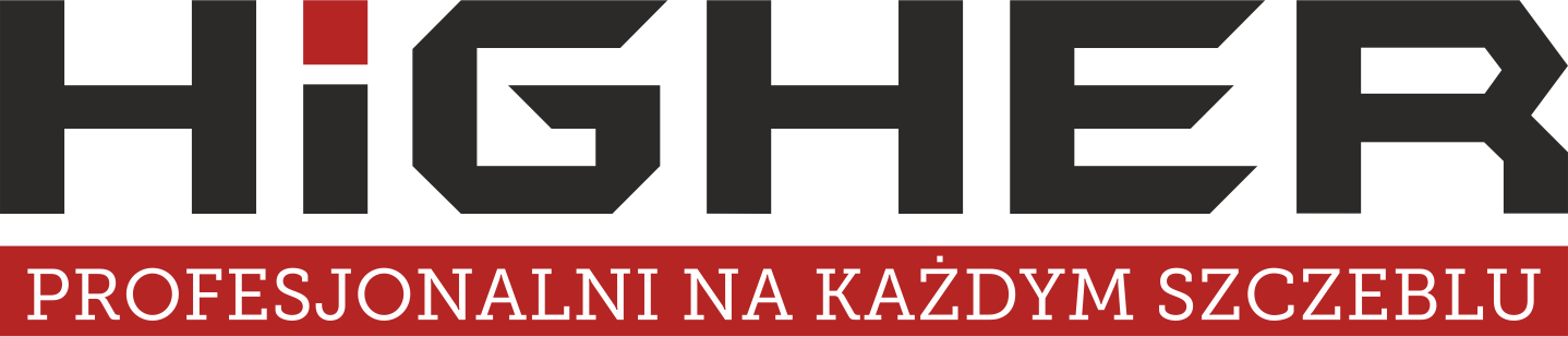 Drabina aluminiowa domowa dwustronna składana HIGHER 2x4 stopnie taboret podnóżek schodek