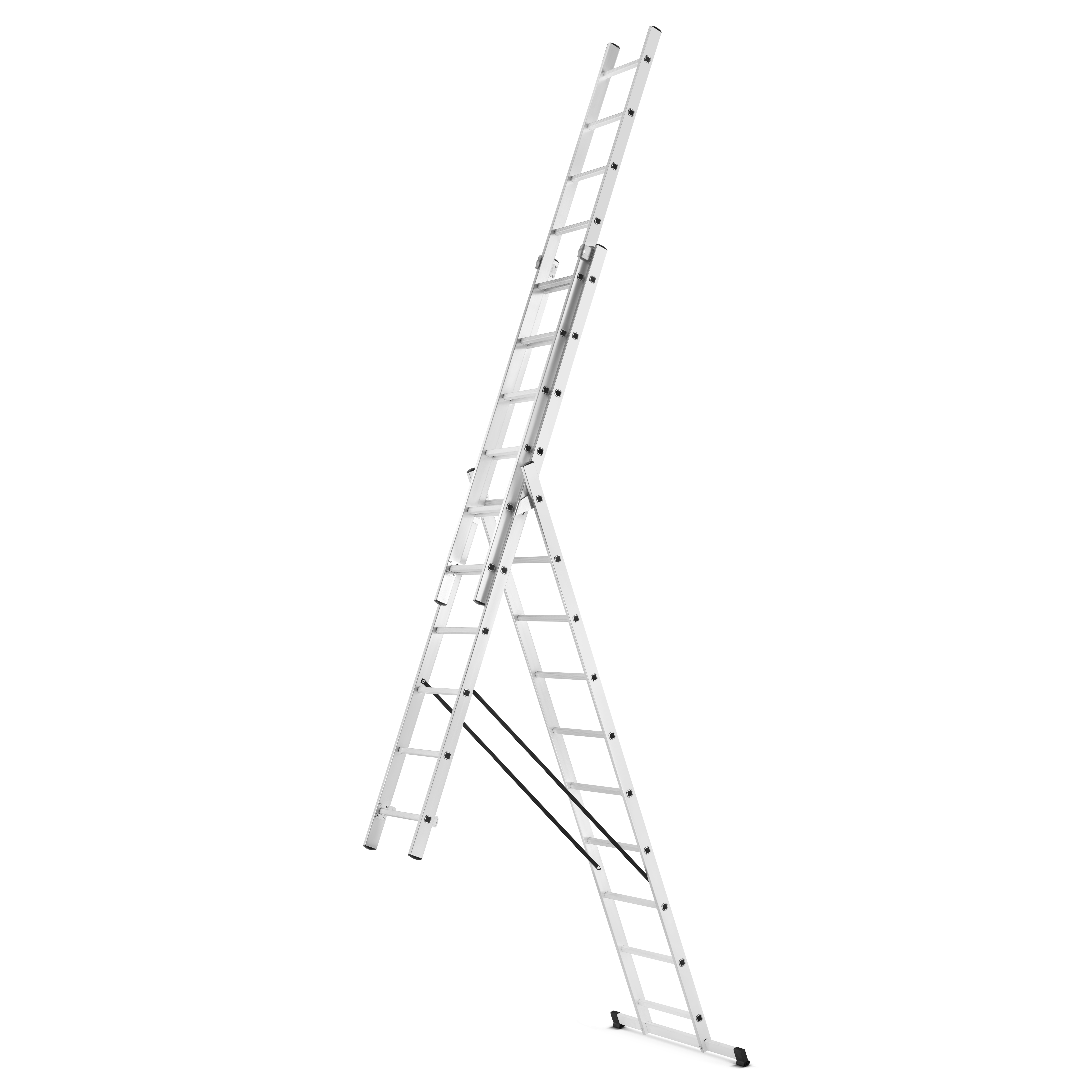 Drabina aluminiowa wielofunkcyjna uniwersalna z adaptacją na schody 3x10 HIGHER 150kg
