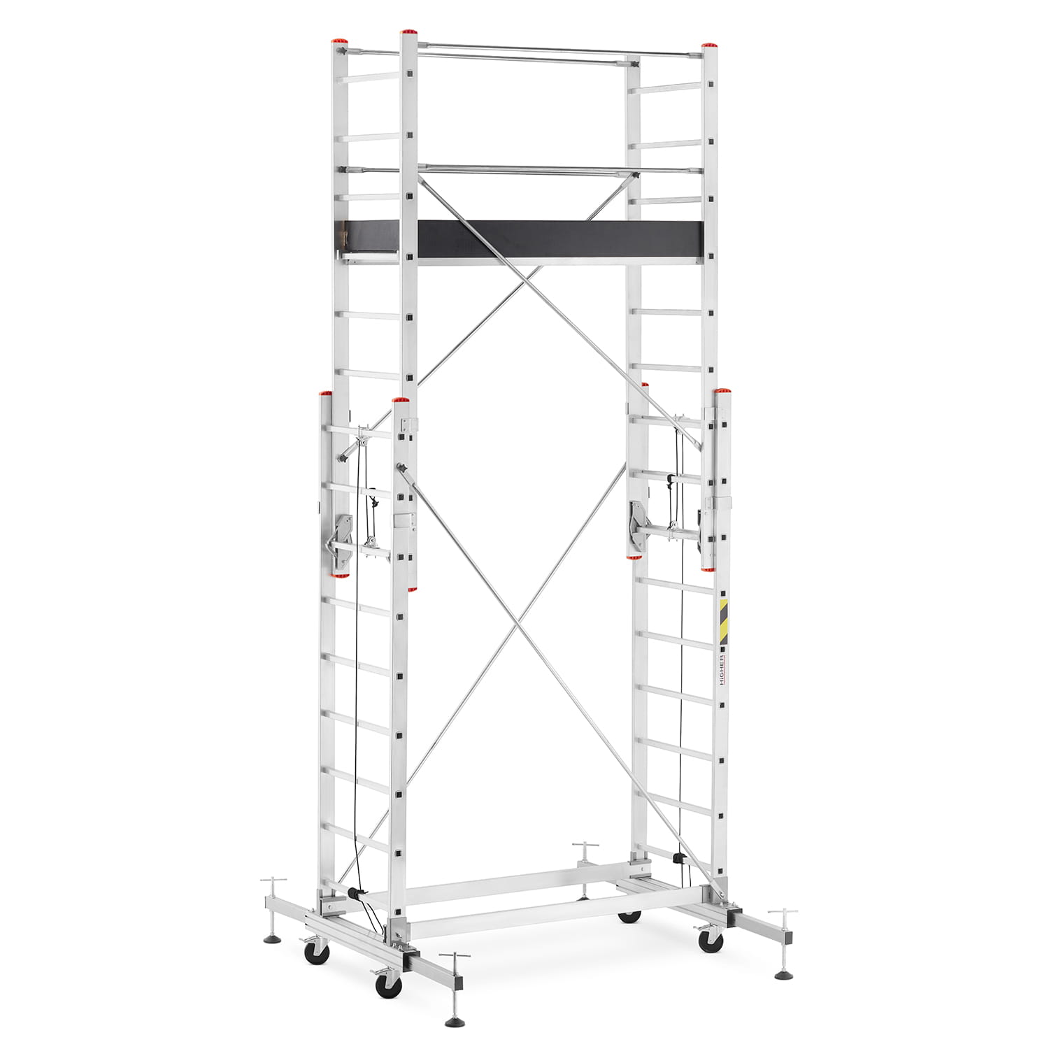 rusztowanie aluminiowe wysuwane z linką HIGHER 2x9-4.jpg