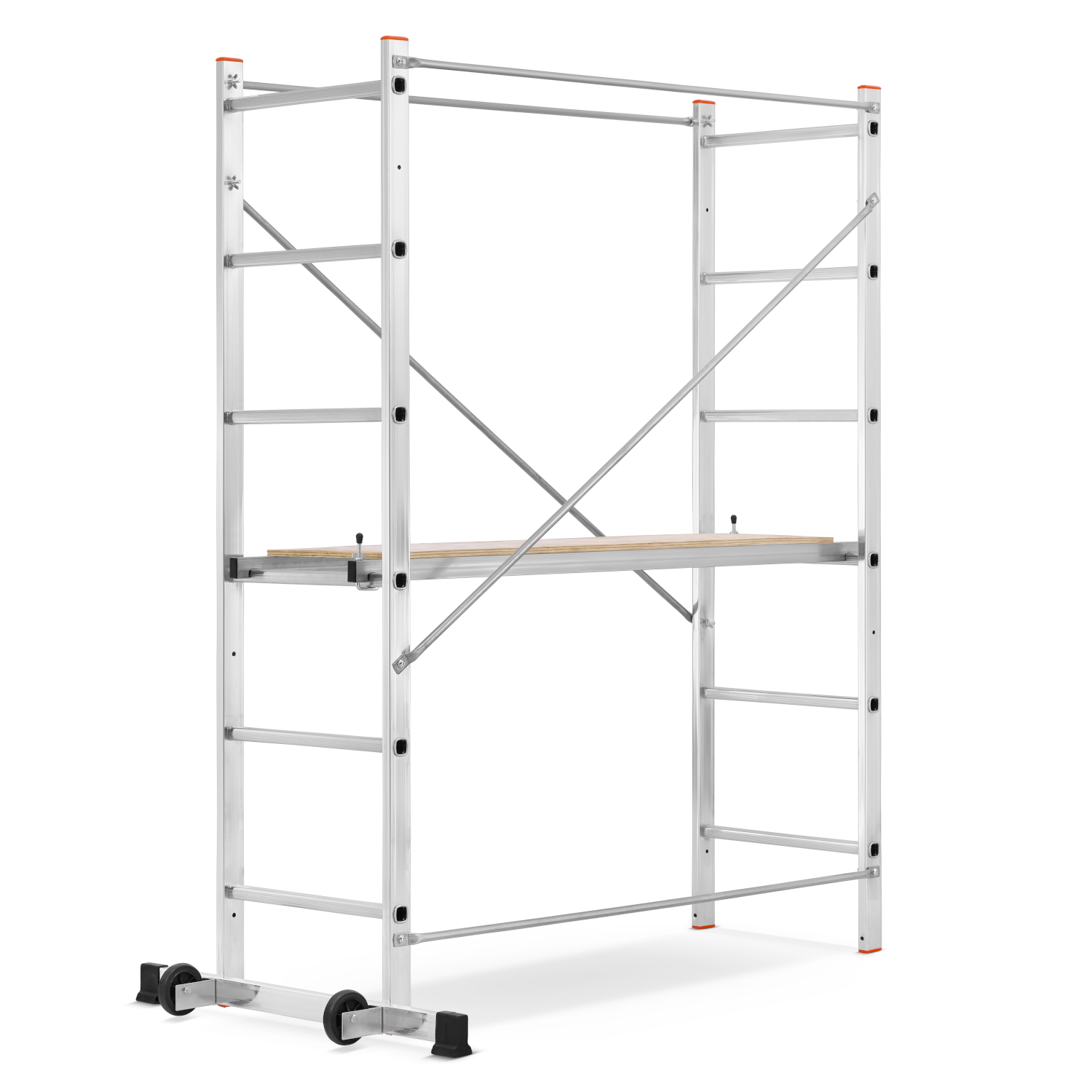 Rusztowanie aluminiowe jezdne przejezdne GIERRE Easy 100 G-FA100EY 2,86 m modułowe