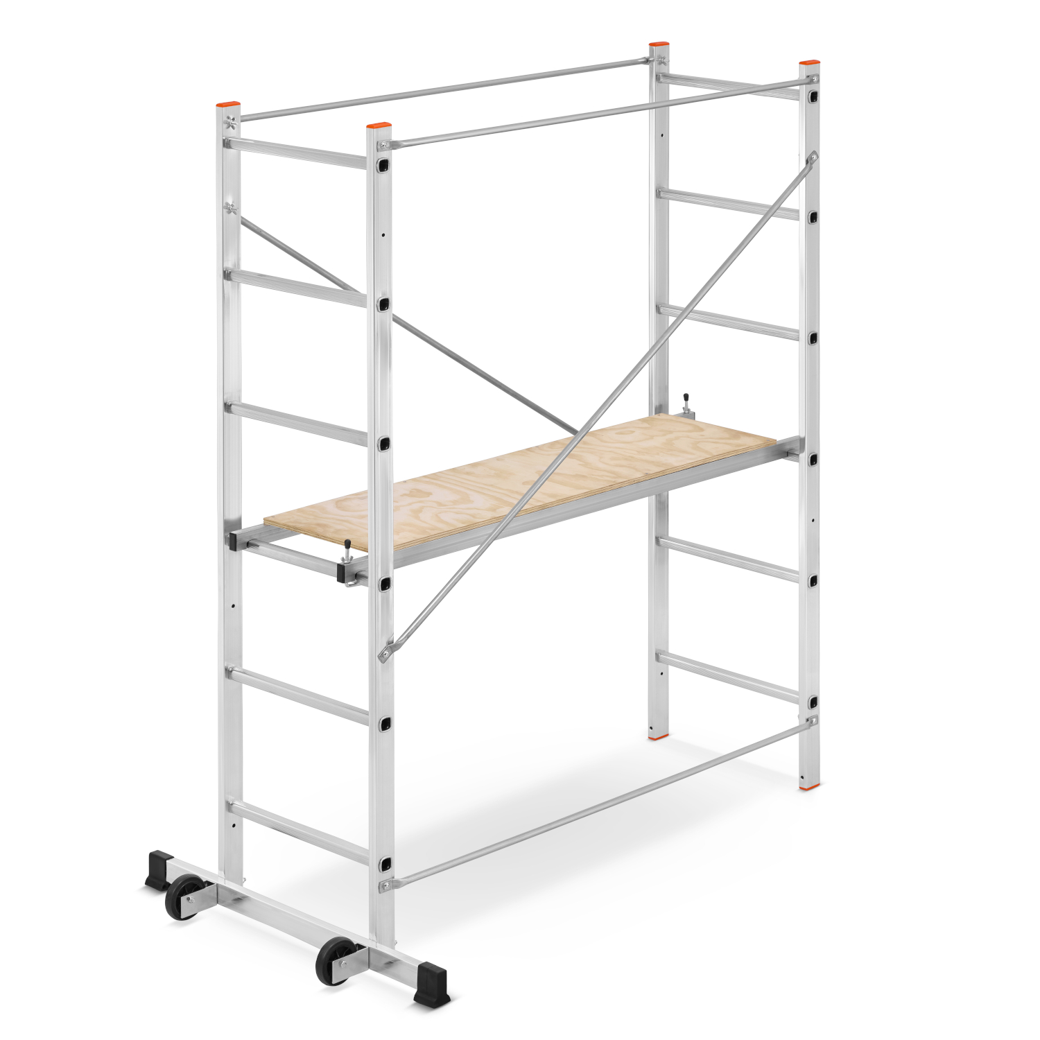 Rusztowanie aluminiowe jezdne przejezdne GIERRE Easy 100 G-FA100EY 2,86 m modułowe