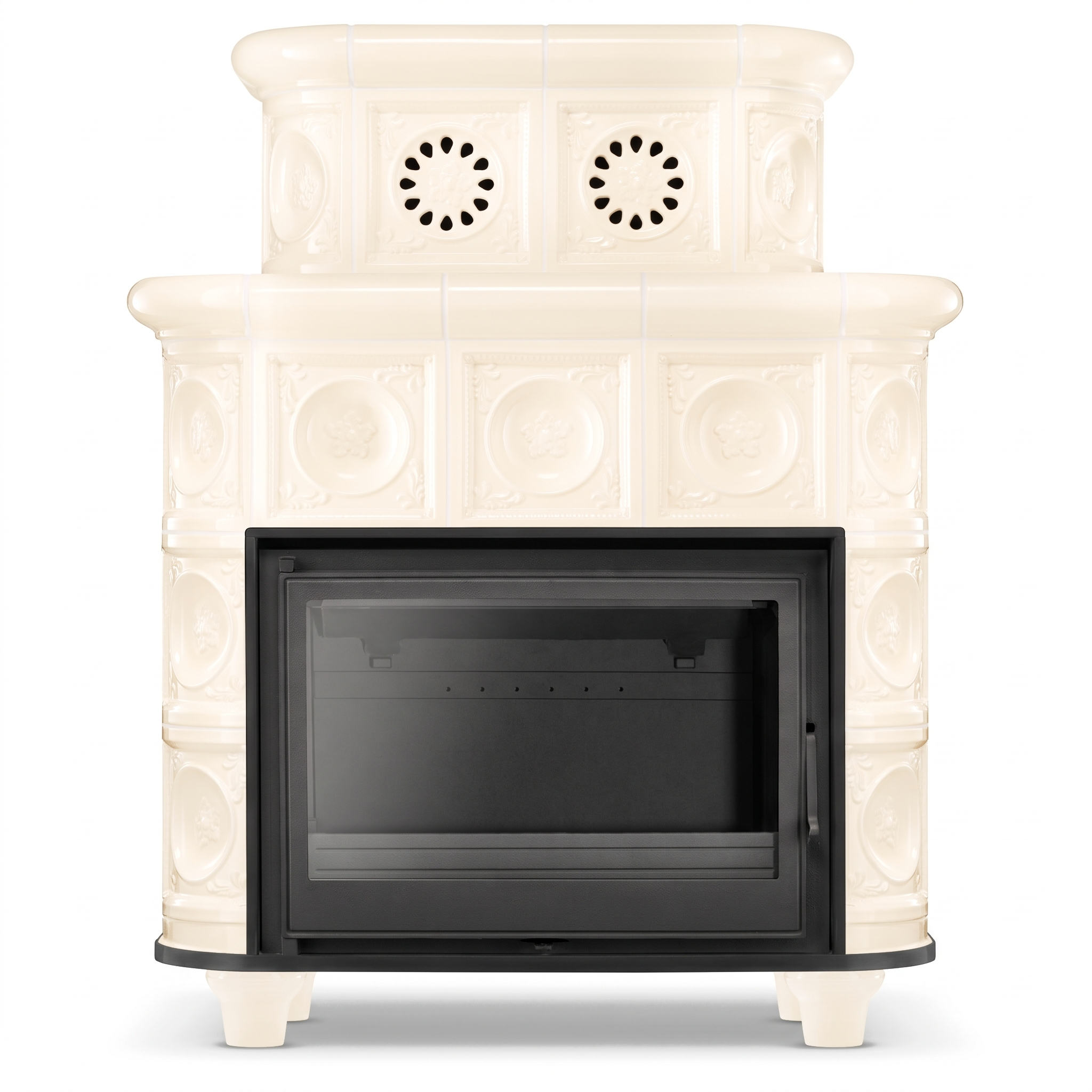 Piec piecyk kominek kaflowy ceramiczny ASPEN wkład NordFlam ETNA 13 kW