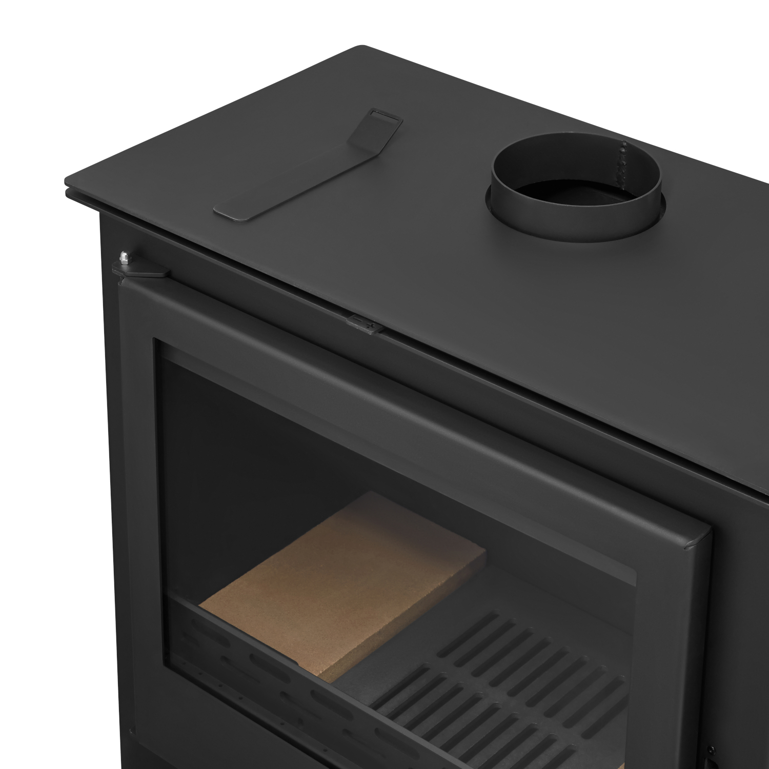 Piec kominek koza z płaszczem wodnym C.O. BLIST B MAX E 3.0. 12,8 kW klasa A