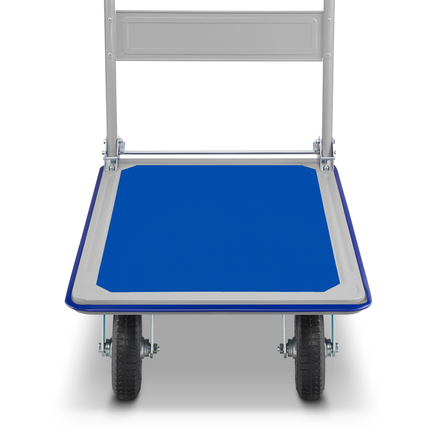 Wózek platformowy transportowy magazynowy 300 kg HIGHER koła pneumatyczne