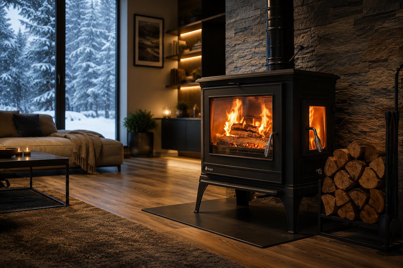 Piec piecyk kominek żeliwny wolnostojący koza 900 NOVA A+ 9 kW