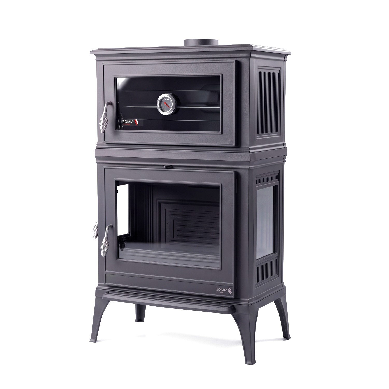 Piec piecyk kominek żeliwny wolnostojący koza 900 NOVA OVEN A 9 kW