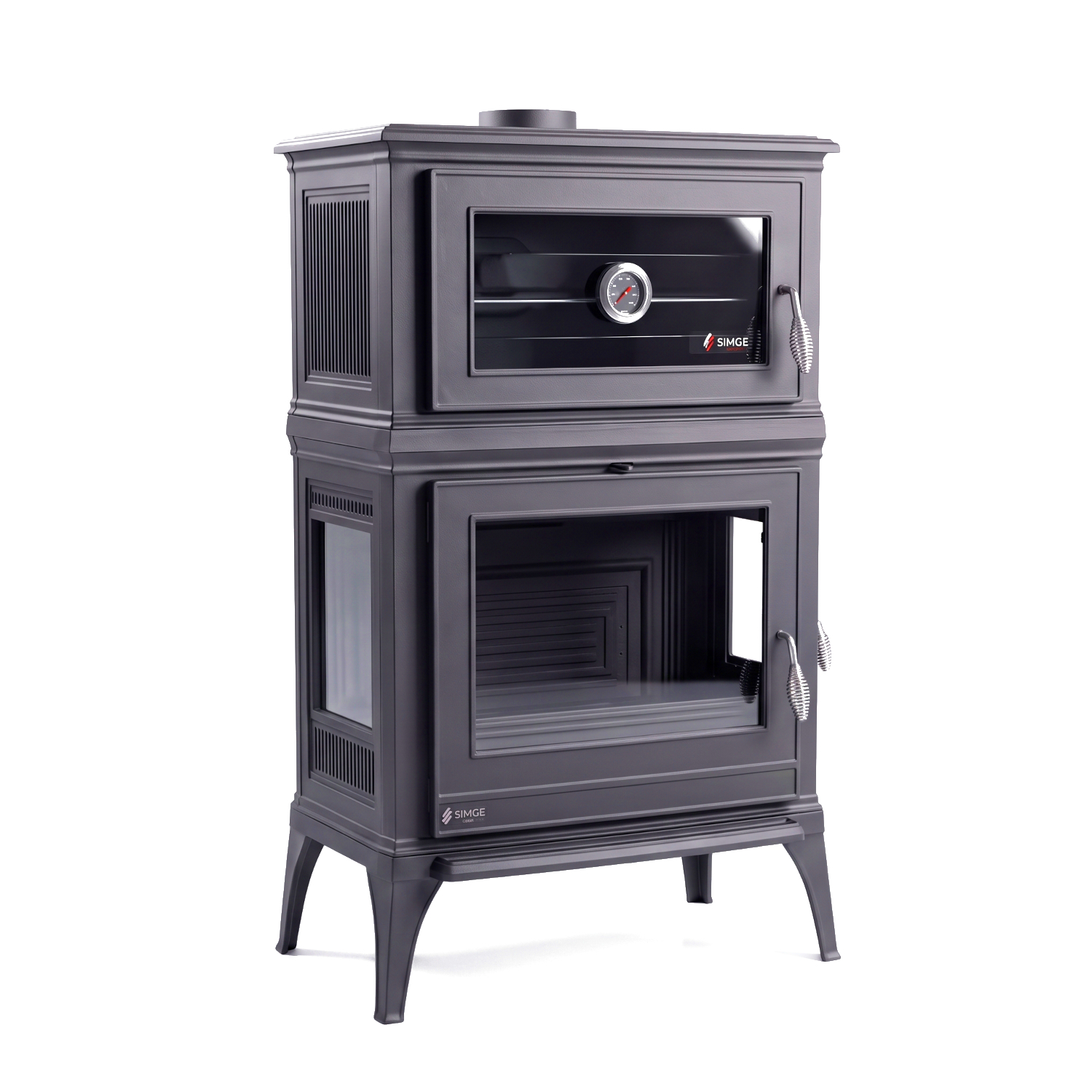 Piec piecyk kominek żeliwny wolnostojący koza 900 NOVA OVEN A 9 kW